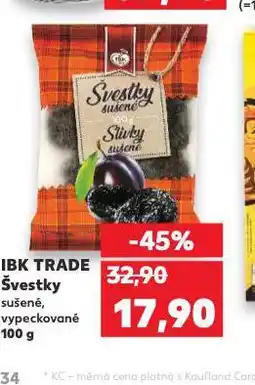 Kaufland Ibk trade švestky nabídka