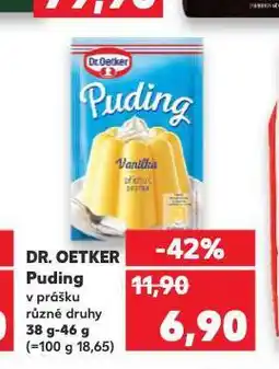 Kaufland Dr.oetker pudink nabídka
