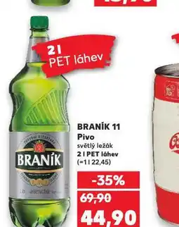 Kaufland Pivo braník 11 nabídka