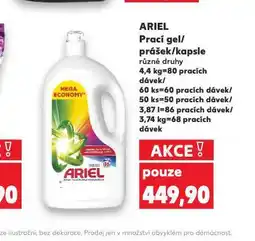 Kaufland Ariel prací prostředek nabídka