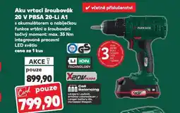 Kaufland Aku vrtací šroubovák nabídka