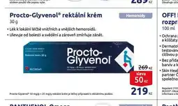 Benu Procto glyvenol rektální krém nabídka