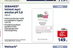 Benu Sebamed intimní mycí emulze ph 3,8 nabídka