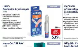 Benu Urgo bradavice kryoterapie nabídka
