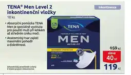 Benu Tena men level 2 inkontinenční vložky nabídka