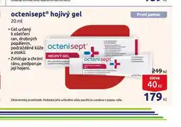 Benu Octenisept hojivý gel nabídka