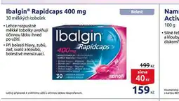 Benu Ibalgin rapidcaps nabídka