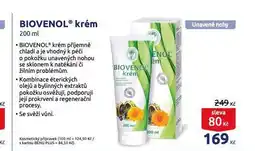 Benu Biovenol krém nabídka