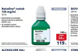 Benu Betadine roztok nabídka