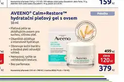 Benu Aveeno calm+restore hydratační pleťový gel s ovsem nabídka