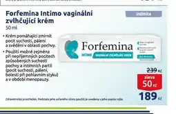 Benu Forfemina intimo vaginální zvlhčující krém nabídka