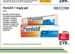 Benu Fenistil gel nabídka