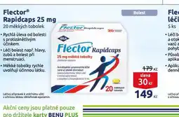 Benu Flector rapidcaps nabídka