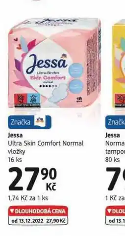 dm drogerie Jessa vložky nabídka