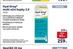 Benu Hyal drop multi oční kapky nabídka