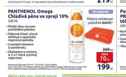 Benu Panthenol omega chladivá pěna po opalování sprej nabídka