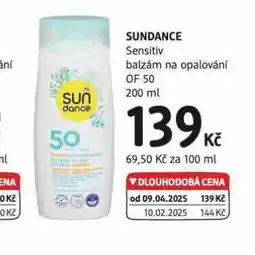 dm drogerie Sundance balzám na opalování of 50 nabídka