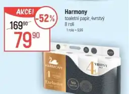 Globus Harmony toaletní papír, 4vrstvý nabídka