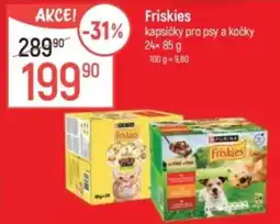 Globus Friskies kapsičky pro psy a kočky nabídka