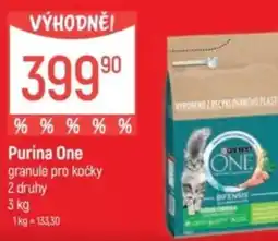 Globus Purina One granule pro kočky nabídka