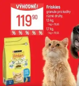 Globus Friskies granule pro kočky nabídka