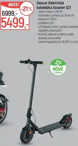 Globus Sencor Elektrická koloběžka Scooter S21 nabídka
