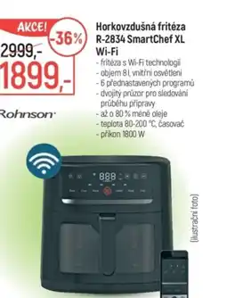 Globus Horkovzdušná fritéza R-2834 SmartChef XL Wi-Fi nabídka