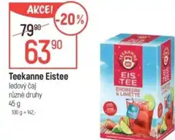 Globus Teekanne Eistee ledový čaj nabídka