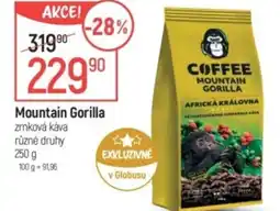 Globus Mountain Gorilla zrnková káva nabídka