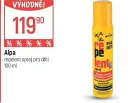 Globus Alpa repelent sprej pro děti nabídka