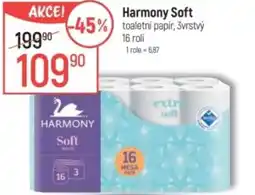 Globus Harmony Soft toaletní papír, 3vrstvý nabídka