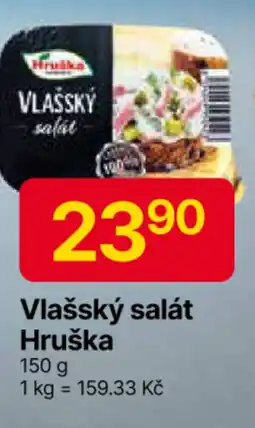 Hruška Vlašský salát Hruška nabídka