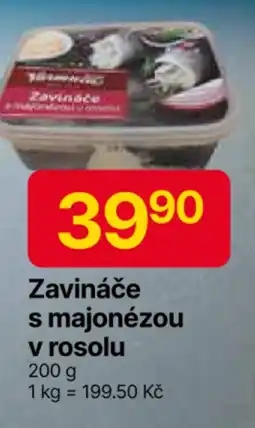 Hruška Zavináče s majonézou v rosolu nabídka