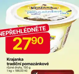 Hruška Krajanka tradiční pomazánkové nabídka