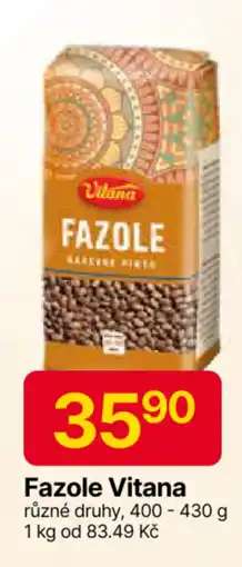Hruška VITANA Fazole nabídka