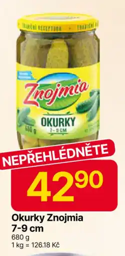 Hruška Okurky Znojmia nabídka