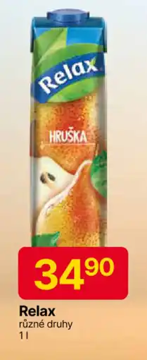 Hruška Relax nabídka
