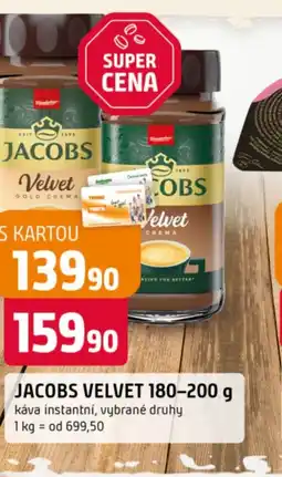 Trefa JACOBS Velvet nabídka