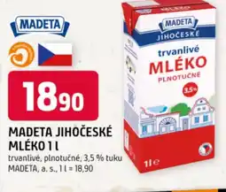 Trefa MADETA Jihočeské mléko nabídka