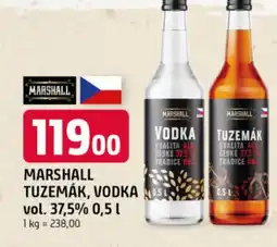 Trefa MARSHALL Tuzemák, vodka vol. 37.5% nabídka