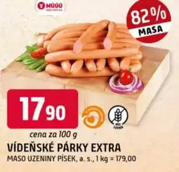 Trefa Vídeňské párky extra nabídka