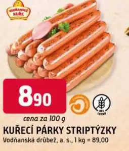 Trefa Kuřecí párky striptýzky nabídka