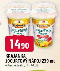 Trefa KRAJANKA Jogurtový nápoj nabídka