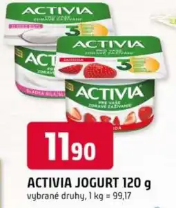 Trefa ACTIVIA Jogurt nabídka