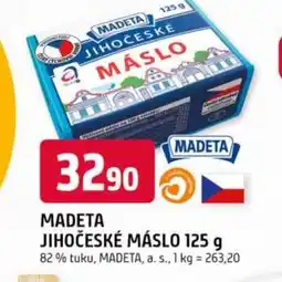 Trefa MADETA Jihočeské máslo nabídka