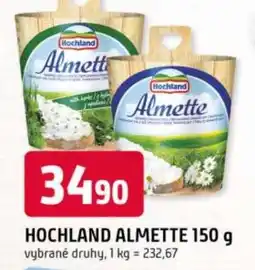 Trefa HOCHLAND Almette nabídka
