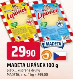 Trefa MADETA Lipánek nabídka