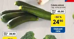 Tesco Cuketa zelená nabídka