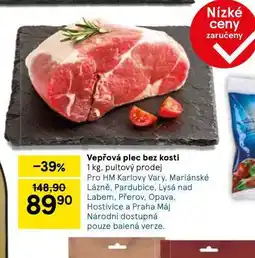 Tesco Vepřová plec bez kosti nabídka
