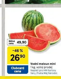 Tesco Vodní meloun mini nabídka